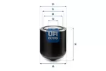 Filtr powietrza UFI 27.F30.00