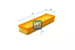 Filtr powietrza UFI 30.025.00