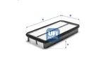 Filtr powietrza UFI 30.076.00