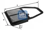 Filtr powietrza UFI 30.228.00