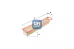 Filtr powietrza UFI 30.345.00