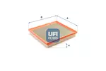 Filtr powietrza UFI 27.281.00