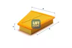 Filtr powietrza UFI 30.557.00