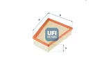 Filtr powietrza UFI 30.663.00