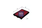 Filtr powietrza UFI 30.724.00