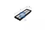 Filtr powietrza UFI 30.726.00