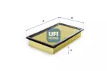 Filtr powietrza UFI 30.786.00