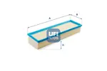 Filtr powietrza UFI 30.852.00