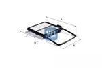 Filtr powietrza UFI 30.A97.00