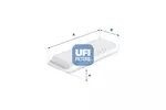 Filtr powietrza UFI 30.B04.00