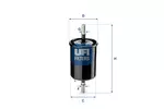 Filtr paliwa UFI 31.843.00