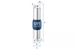 Filtr paliwa UFI 31.847.00