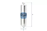 Filtr paliwa UFI 31.546.00