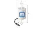 Filtr paliwa UFI 31.861.00