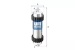 Filtr paliwa UFI 31.946.00