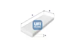 Filtr kabinowy UFI 53.014.00