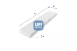 Filtr kabinowy UFI 53.017.00