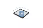 Filtr kabinowy UFI 53.116.00