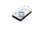 Filtr kabinowy UFI 53.131.00