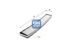 Filtr kabinowy UFI 53.158.00