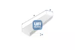 Filtr kabinowy UFI 53.162.00