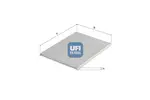 Filtr kabinowy UFI 53.185.00