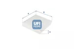 Filtr kabinowy UFI 53.256.00