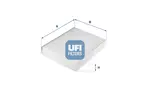 Filtr kabinowy UFI 53.276.00