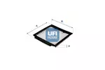 Filtr kabinowy UFI 53.316.00