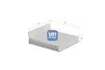 Filtr kabinowy UFI 53.585.00