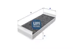 Filtr kabinowy UFI 54.177.00