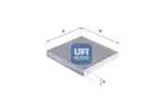 Filtr kabinowy UFI 54.306.00