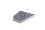 Filtr kabinowy UFI 54.480.00