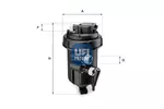 Filtr paliwa UFI 55.108.00