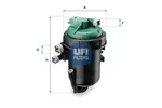 Filtr paliwa UFI 55.173.00