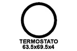 Uszczelka termostatu AJUSA 00521500