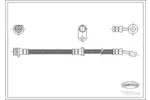 Przewód hamulcowy elastyczny CORTECO 19032888 (Oś tylna strona prawa)