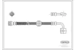 Przewód hamulcowy elastyczny CORTECO 19033011 (Oś przednia)