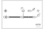 Przewód hamulcowy elastyczny CORTECO 19033102 (Oś przednia, z prawej)