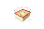 Filtr powietrza SOFIMA S 1012 A