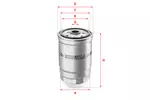 Filtr paliwa SOFIMA S 1528 NR
