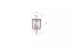 Filtr paliwa SOFIMA S 1529 B