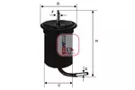 Filtr paliwa SOFIMA S 1696 B