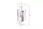 Filtr paliwa SOFIMA S 1831 B