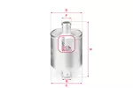 Filtr paliwa SOFIMA S 1836 B