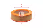 Filtr powietrza SOFIMA S 2810 A