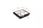 Filtr powietrza SOFIMA S 3102 A