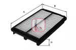 Filtr powietrza SOFIMA S 3461 A