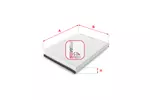 Filtr kabinowy SOFIMA S 3137 C