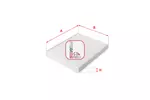 Filtr kabinowy SOFIMA S 3207 C